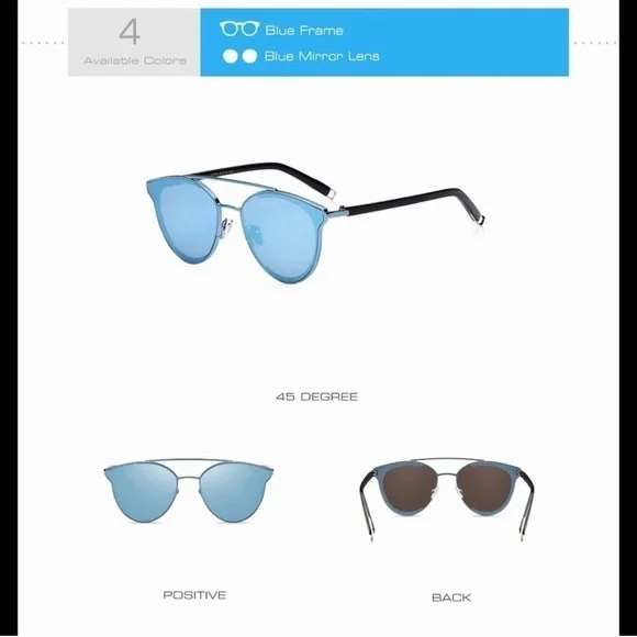 Mirrored Sunglasses - Picture 3 of 3